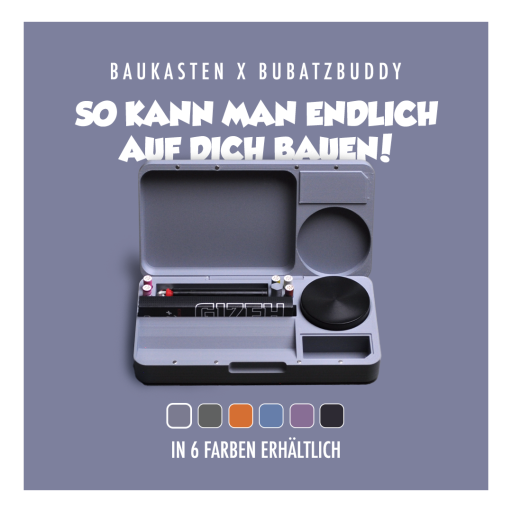 Baukasten im Bubatzbuddy Onlineshop